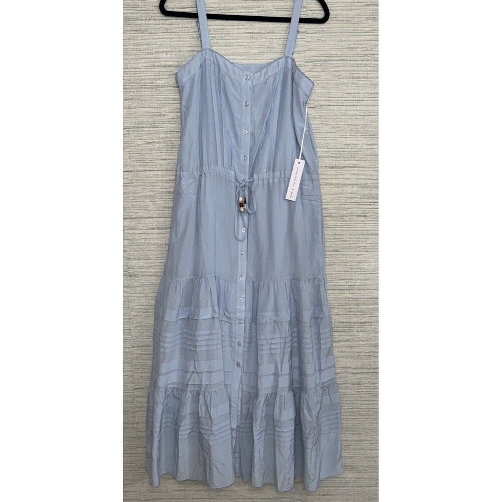 Young Fabulous & Broke Salima Maxi Dress Bodice Top And Tiered Skirt Large
